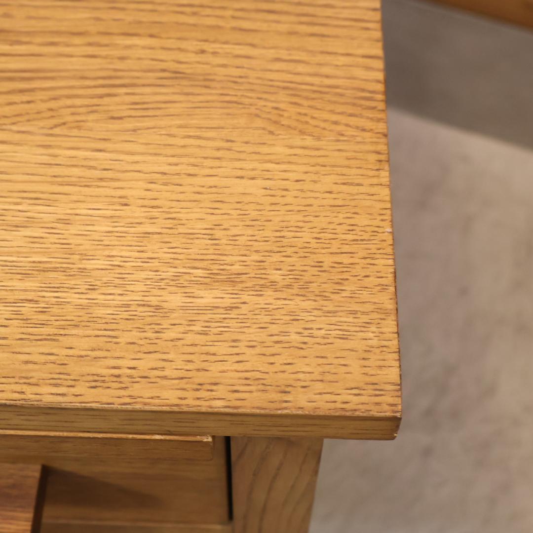 unico ウニコ 稀少 廃番品 NOTE オーク材 伸長式 PCデスク