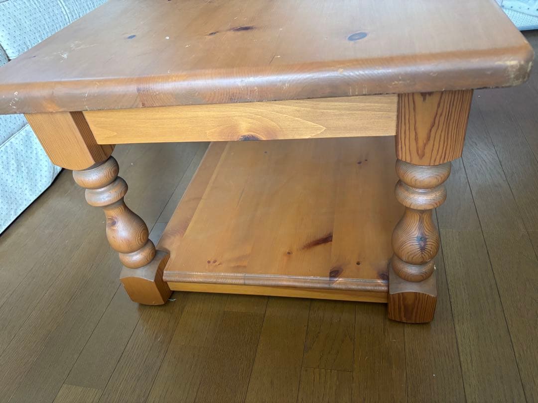 木製シンプルテーブル 中型