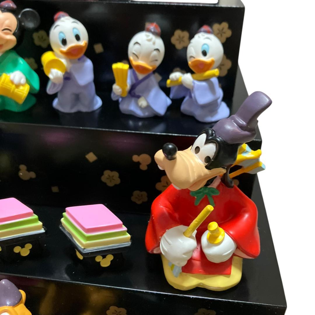 ベルメゾン ひな人形 ケース入り 雛飾り ディズニー 五段飾りケース