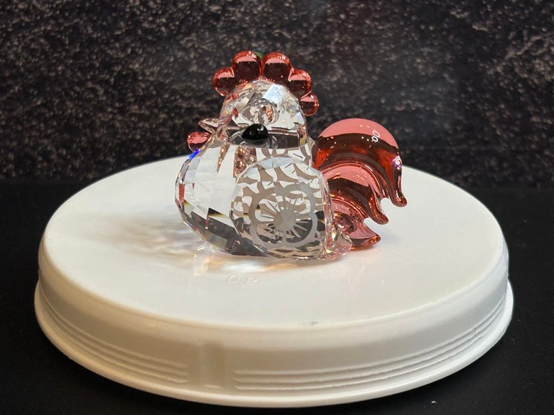 《 希少美品 》 スワロフスキー Swarovski Zodiac 十二支 鶏