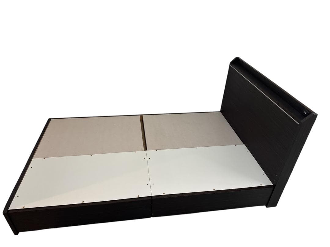 大阪京都限定 NITORI ニトリ セミダブル 収納付き ベッドフレーム