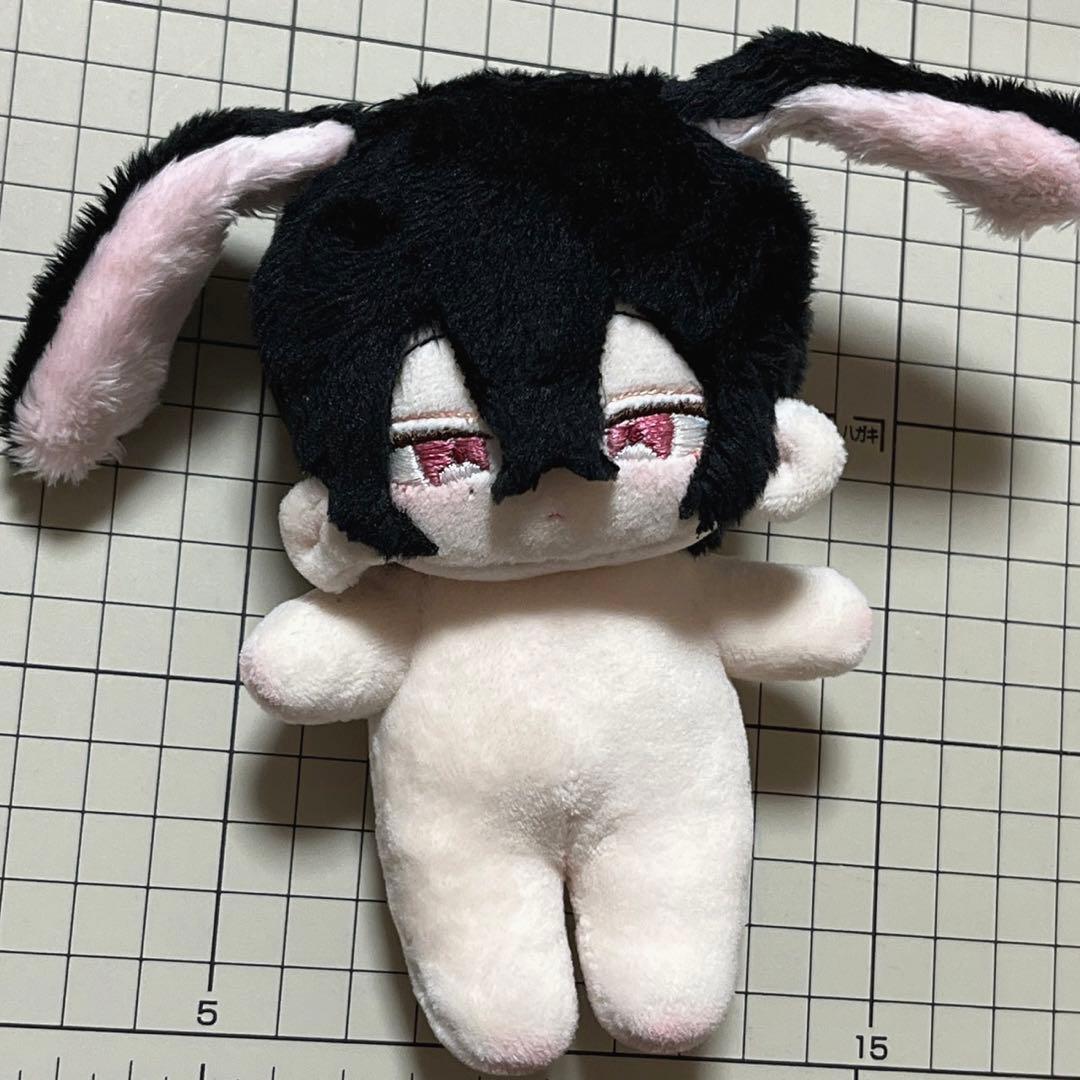 ぬいぐるみ オリジナル 無属性 10cm ハンドメイド ケモ耳 うさぎ
