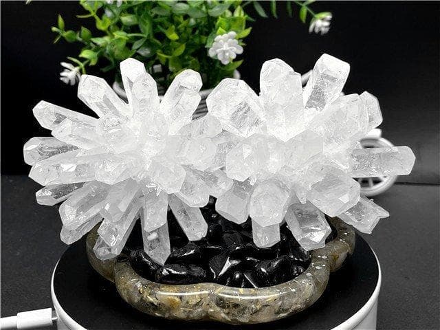 【入手困難】高透明度水晶クラスターB86B6/172B43B