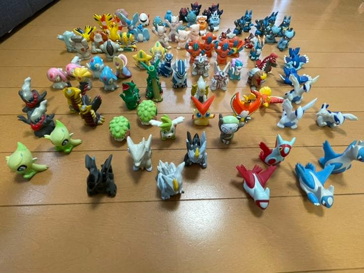 ポケモン 指人形 フィギュア 伝説 幻 85体セット - メルカリ