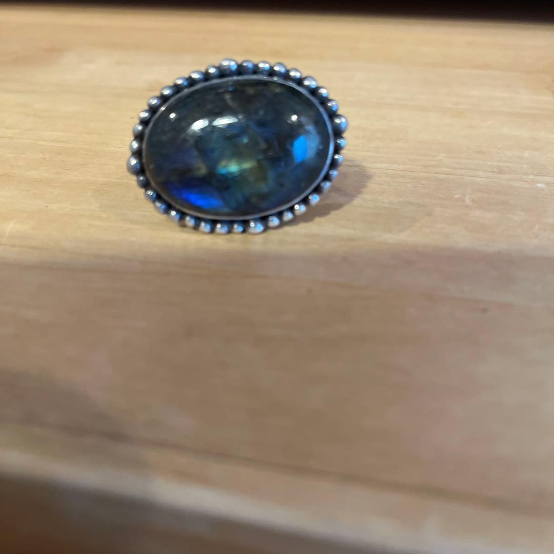 ラブラドライトシルバーリング