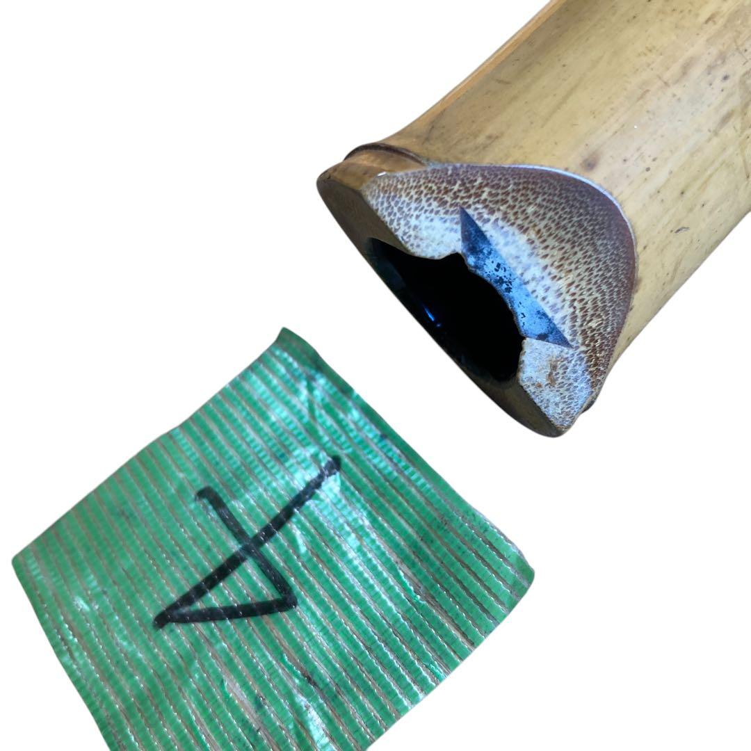 遠藤晏弘　尺八　7本　竹製　ハードケース付き