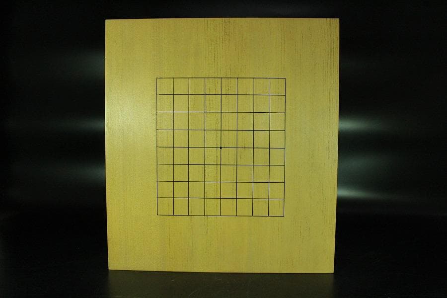 碁盤 美品 無垢材 漆線 36.5cmx33cm 厚み3cm(K-XA769)