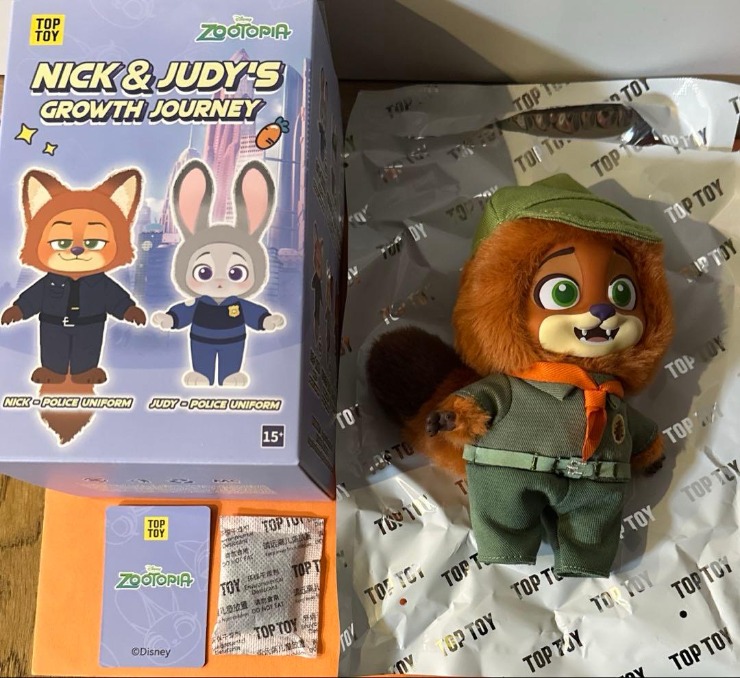 TOPTOY ズートピア GROWTH JOURNEY ニック幼少期 - メルカリ