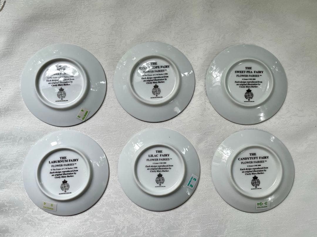 【L様ご確認】シシリー・メアリー・バーカー ミニプレート【チコリの妖精】他5枚