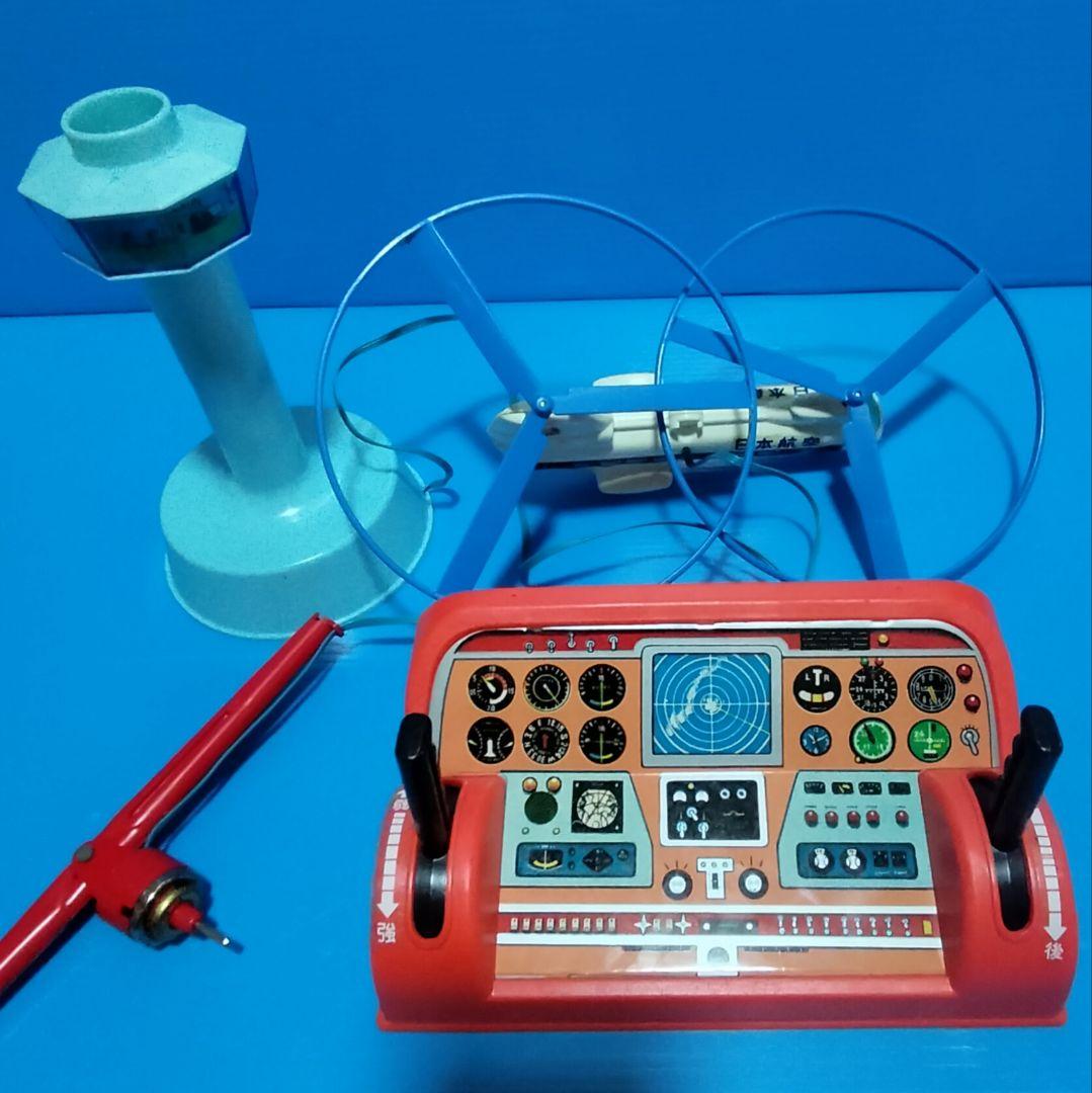 超珍品昭和レトロ《ジャンボヘリポート》野村トーイ【未使用美品】箱劣化他あり