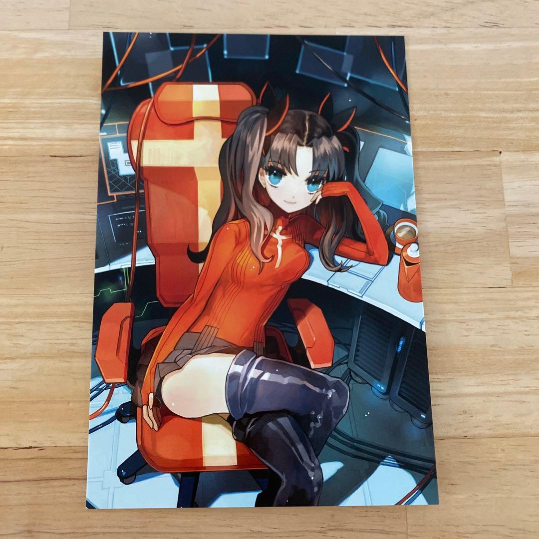 Fate ワダアルコ展 ポストカード 遠坂凛 - メルカリ