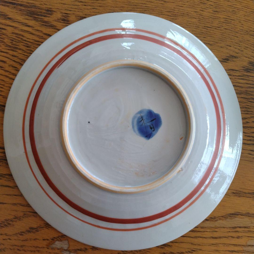 正木春蔵 タンパン呉須魚文深皿 七寸 二枚