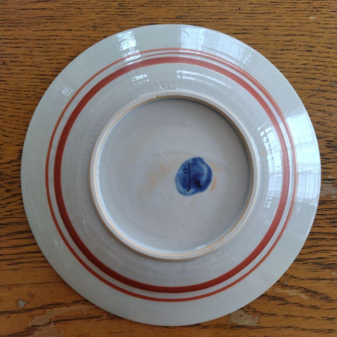 正木春蔵 タンパン呉須魚文深皿 七寸 二枚