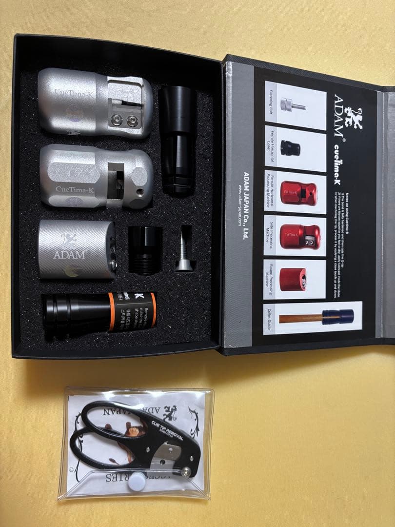 ビリヤード　ケース　キュー　その他セット　プレデター　アダム　メッツ