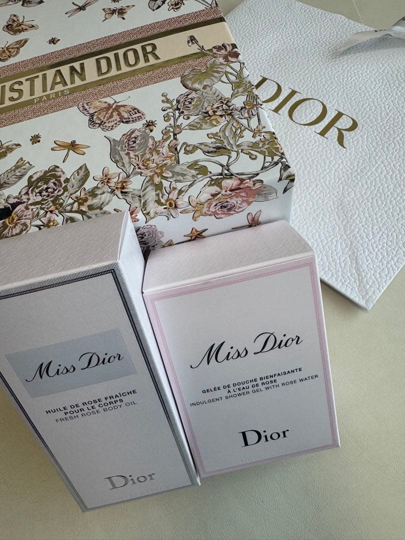 【値下げ】Miss Dior シャワージェル 175ml＋ボディオイル100ml