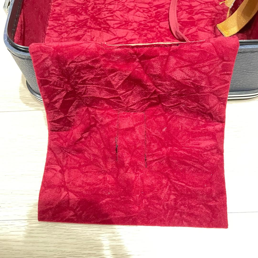 【送料無料】津軽三味線用 三つ折りハードケース（木製仮継ぎ付き】