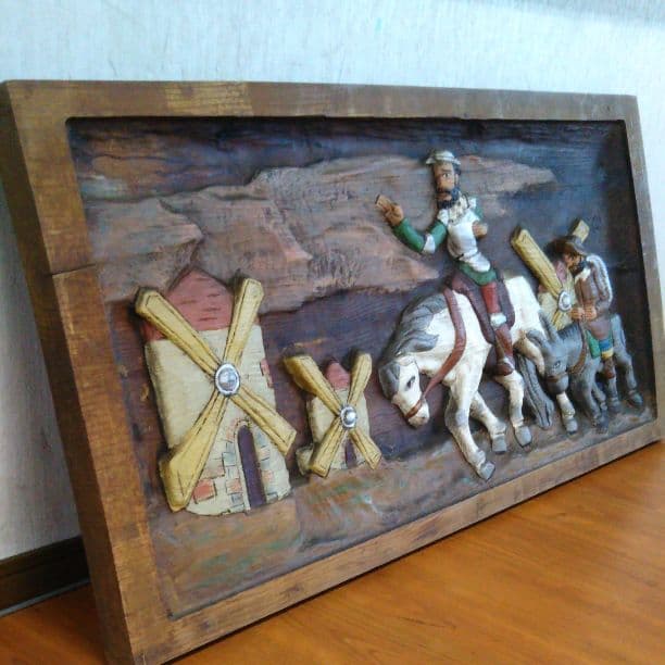 大幅値下げ見果てぬ夢 ラ マンチャの男の壁画