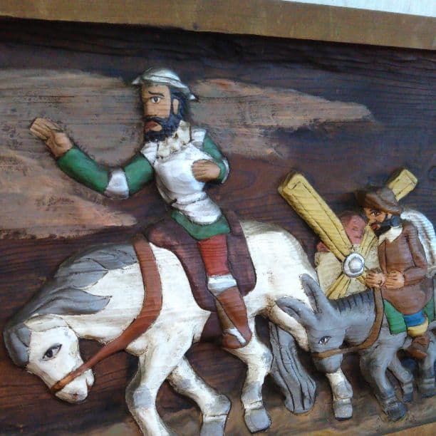 大幅値下げ見果てぬ夢 ラ マンチャの男の壁画