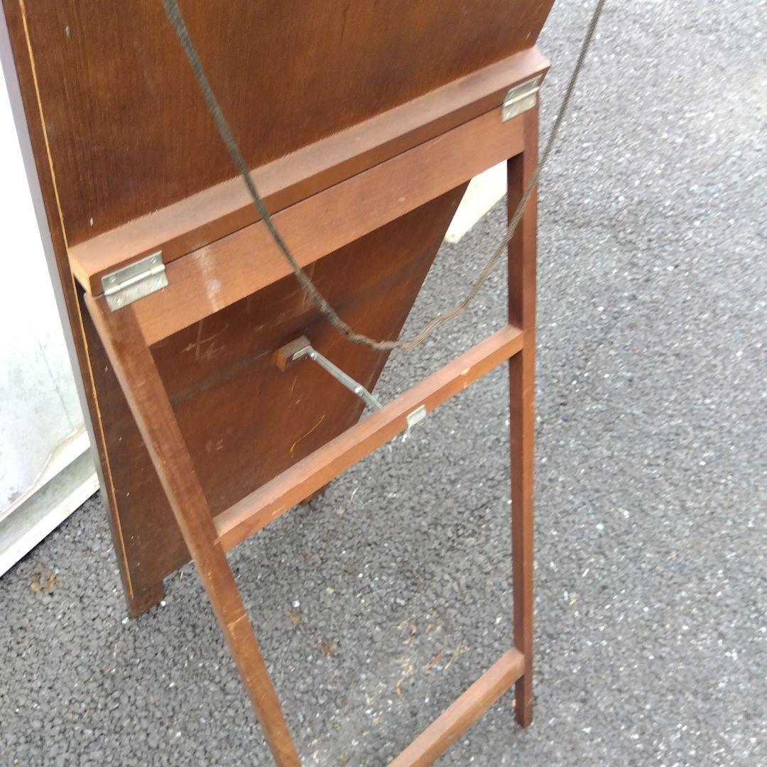 塩川光明堂 レトロ　スタンドミラー