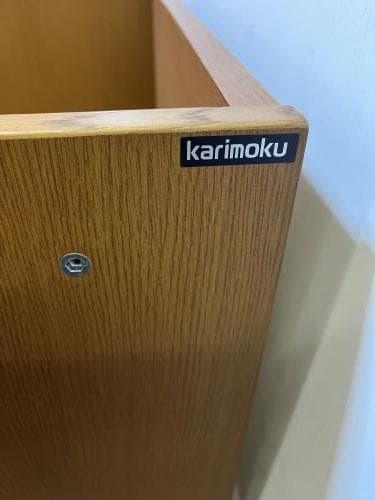 J【中古品】カリモク karimoku マルチラック ランドセルラック②