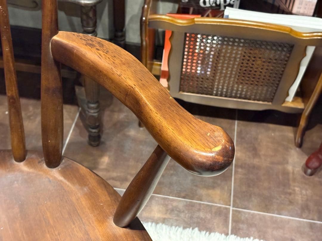 KASHIWA 柏木工　ウィンザーチェア　アームチェア　アンティーク　SY