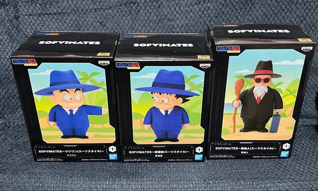 ドラゴンボール SOFVIMATES 孫悟空&クリリン&亀仙人[新品未開封