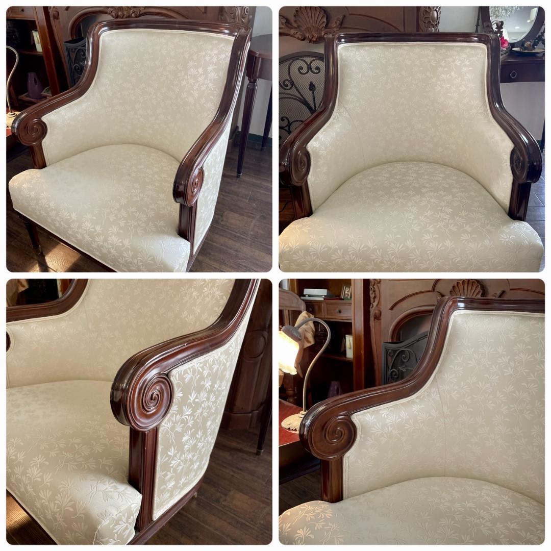 r114r100 飾らないスタイリッシュなフォルム シングルソファ クラシック