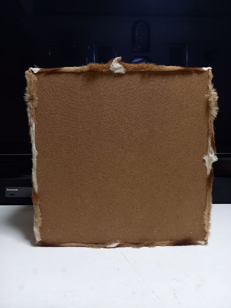 希少　メゾン　テルガス　フランス製　ガゼル　毛皮　スツール　ボックス