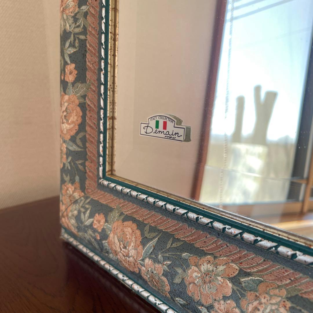 イタリアコレクション　壁掛け鏡 ミラー　大きめサイズ