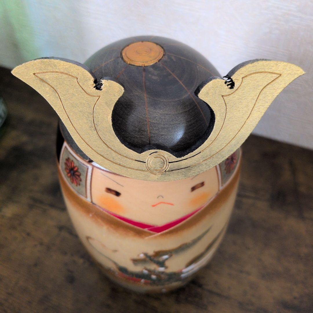 USED 五月人形こけし 龍神 卯三郎こけし【匿メル便】