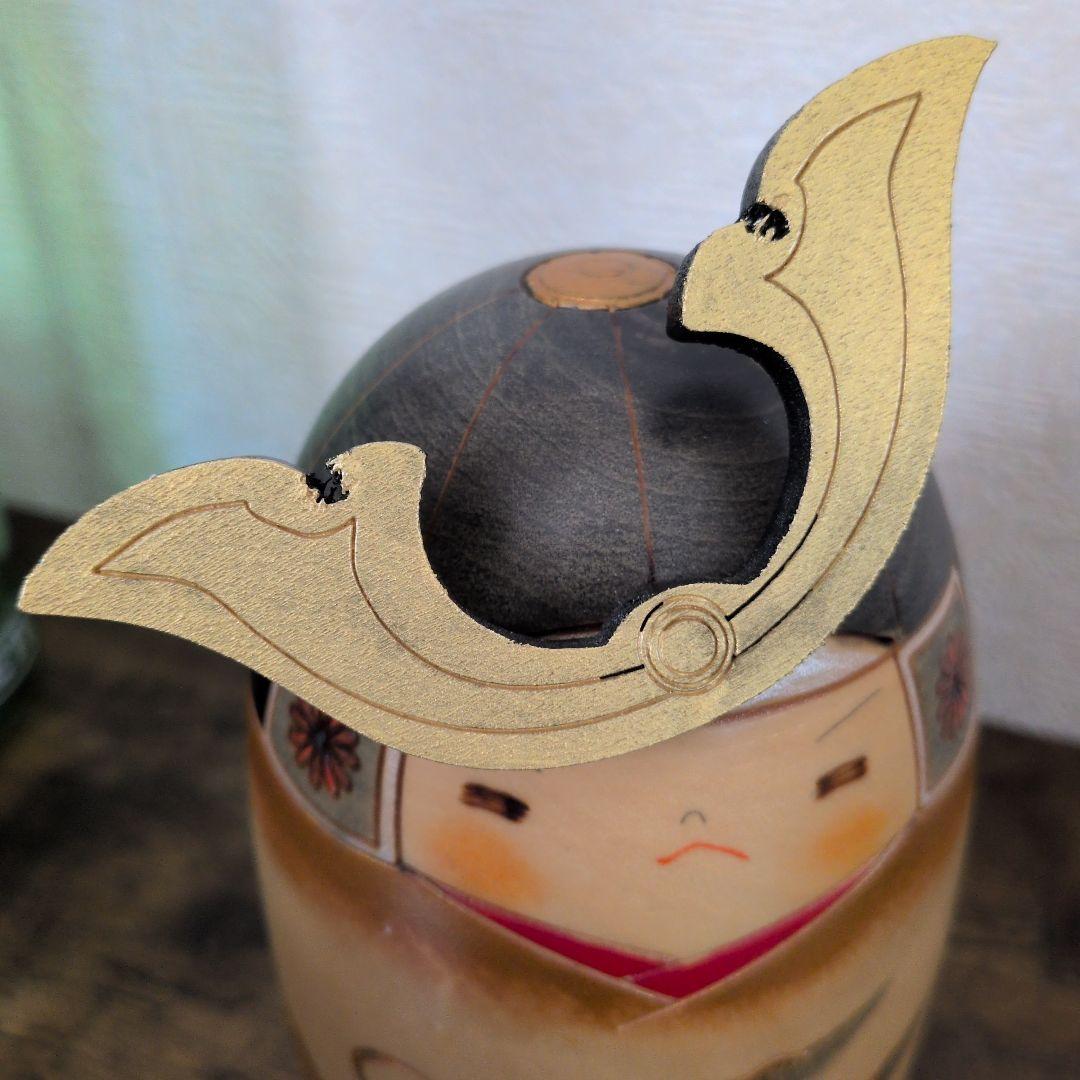 USED 五月人形こけし 龍神 卯三郎こけし【匿メル便】