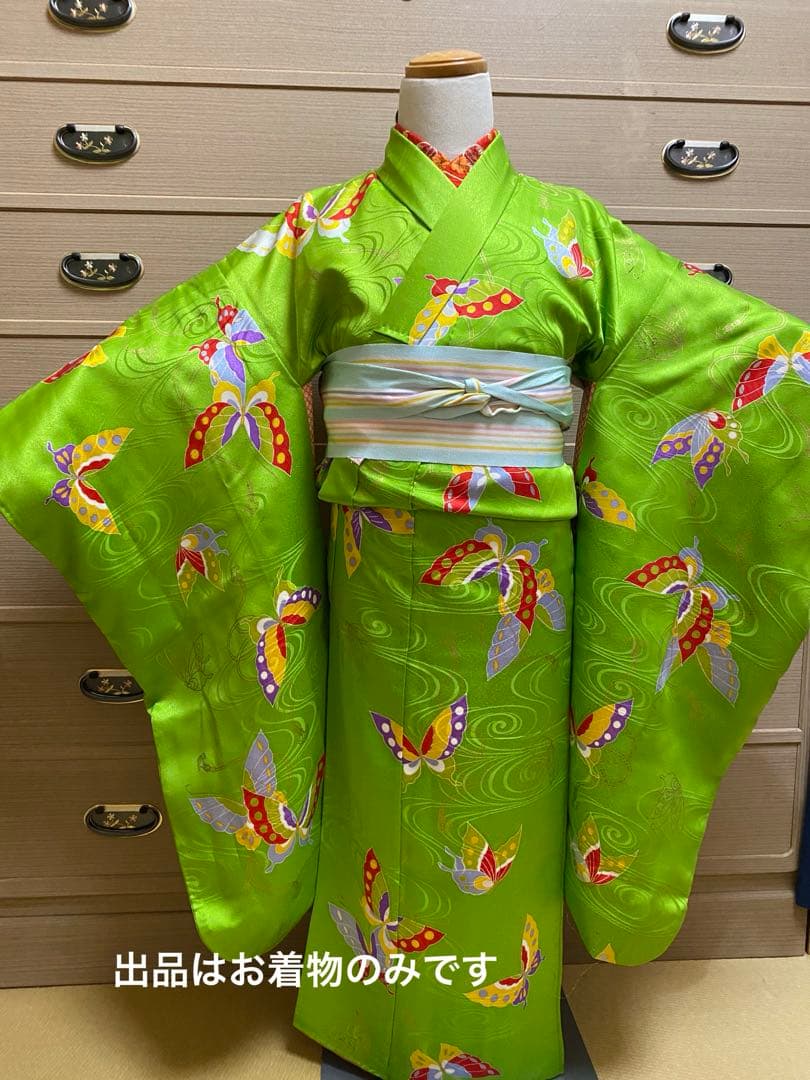 7歳七五三　正絹お着物　お正月　ひな祭り