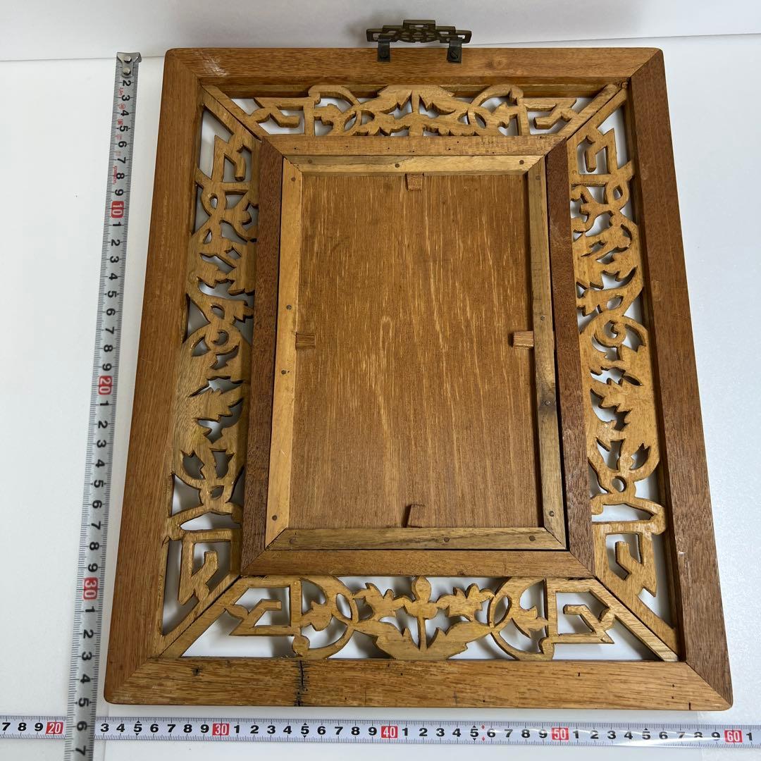 中国美術 粉彩花鳥文陶板画 東Y7-0902⭐︎2Fトヒト - メルカリ