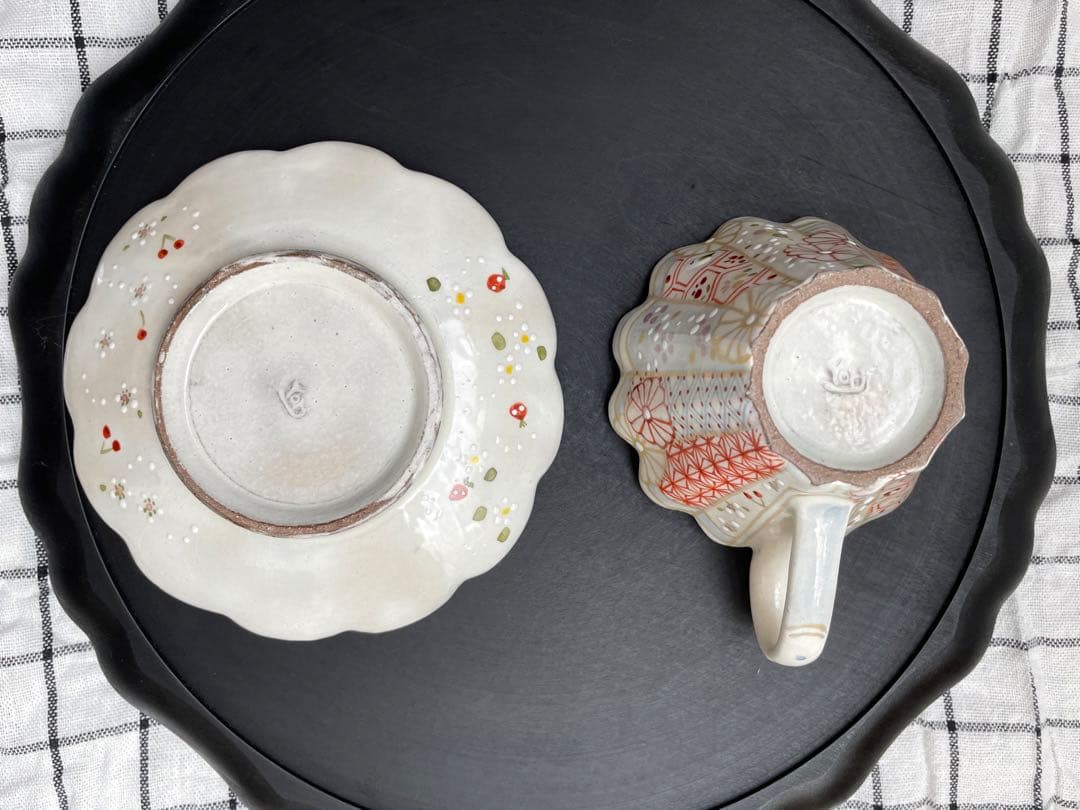 【未使用/セット】原依子さん　カップ&ソーサー コーヒーカップ＆ソーサー