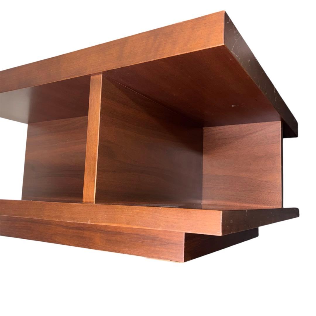 【希少品】天童木工　ウォールナット　スクエアテーブル　ワケ有り　T-6830WN