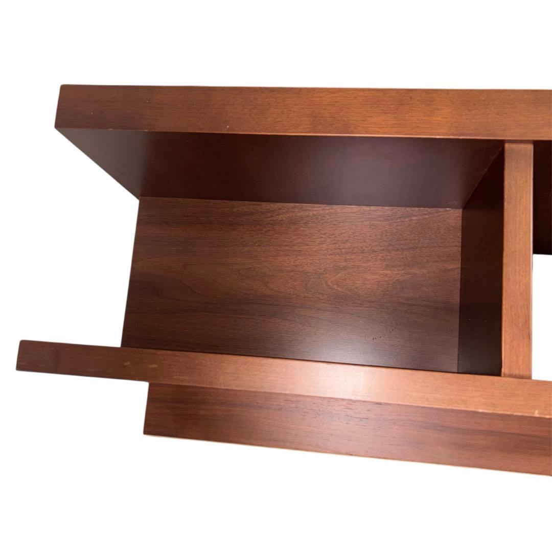 【希少品】天童木工　ウォールナット　スクエアテーブル　ワケ有り　T-6830WN