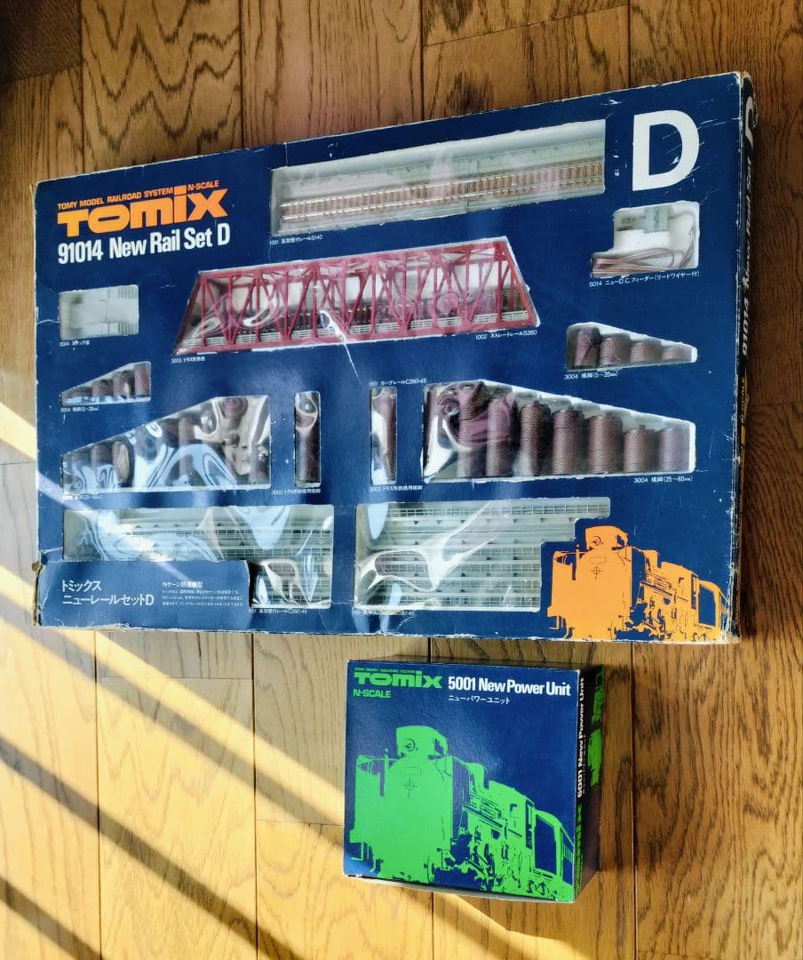 TOMIXパワーユニット5001＆New Rail Set D 立体交差セット - メルカリ