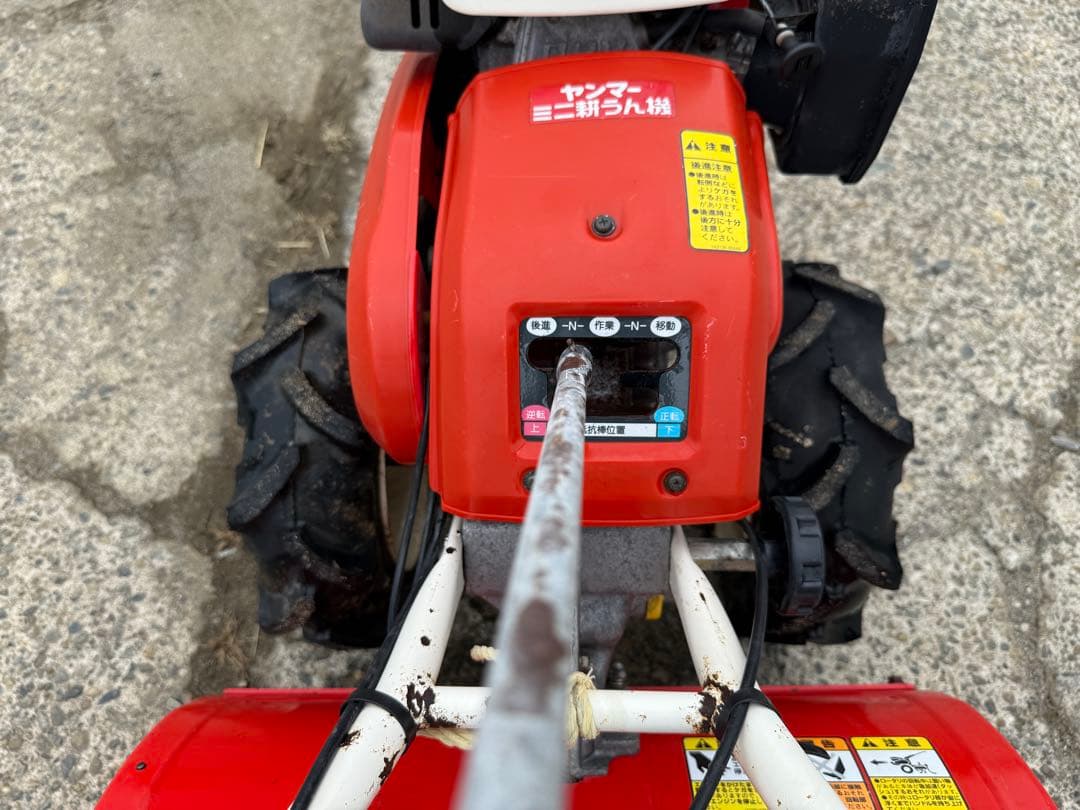 新潟県長岡市発」 ヤンマー ポチDX ミニ 耕運機 GA160S 動作確認済み