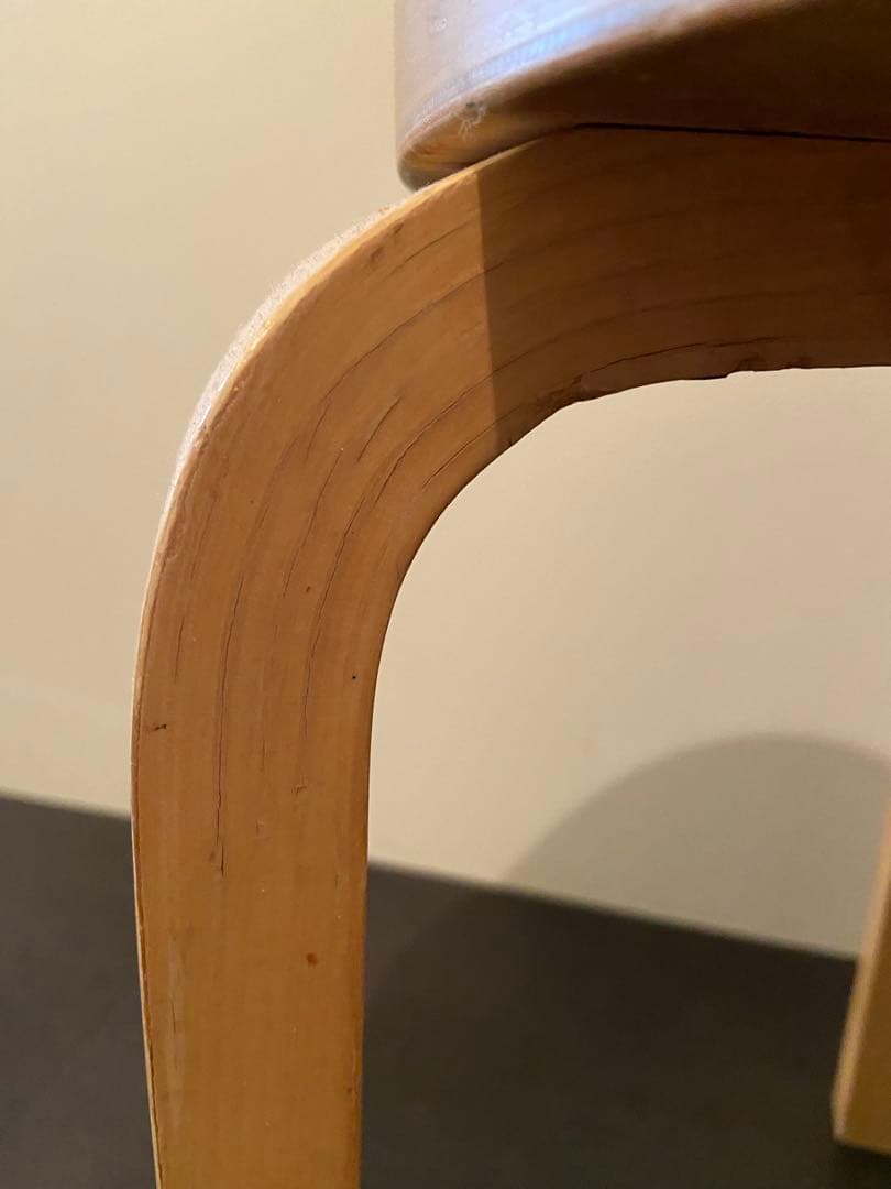 ビンテージ　アルヴァアアルト　スツール60 alvaraalto stool60