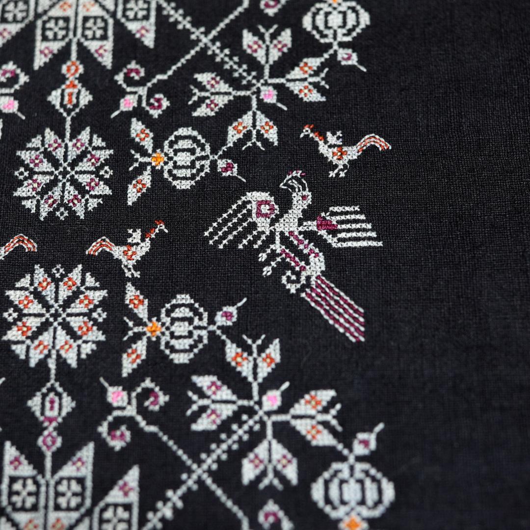 烏当ミャオ族 上衣｜民国期｜植物染め｜手刺繍｜民族衣装 Ethnic dress