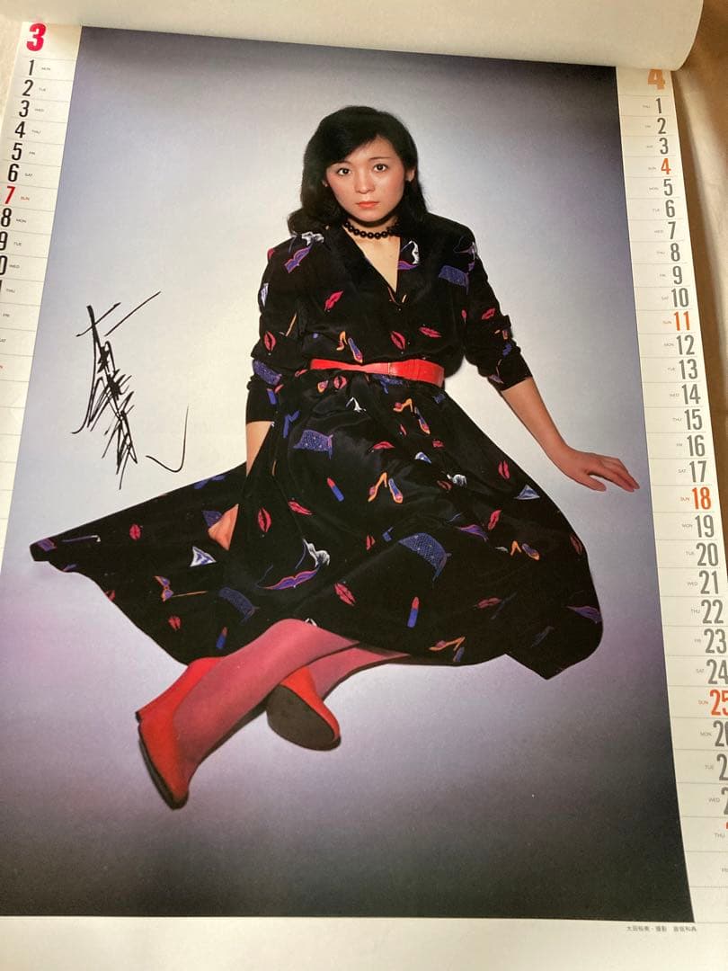 希少 1982年渡辺プロダクションカレンダー 沢田研二 石川ひとみ 太田