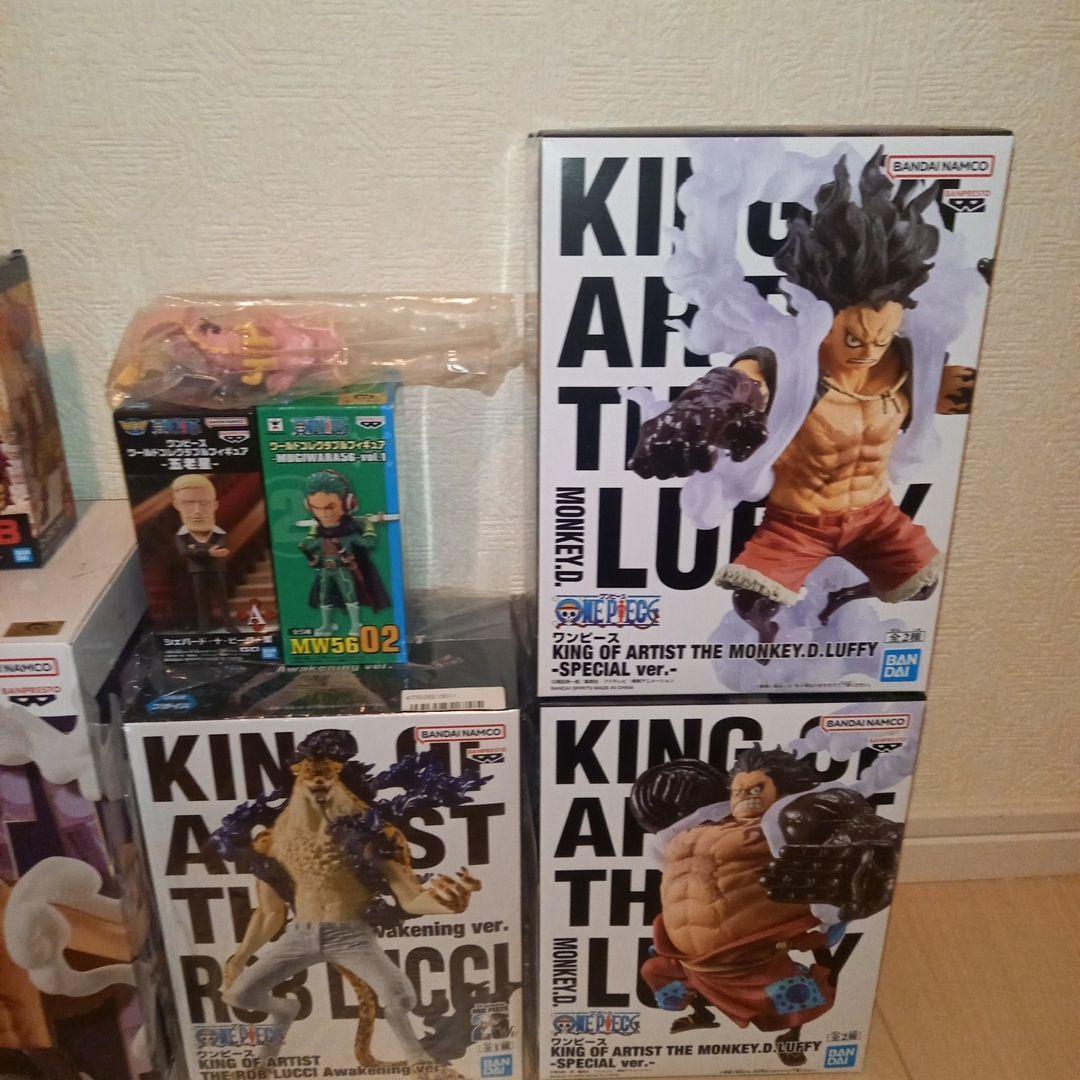 ワンピース フィギュア ジェルマ　ワーコレ　ギア4　ニカ　ほぼ未開封