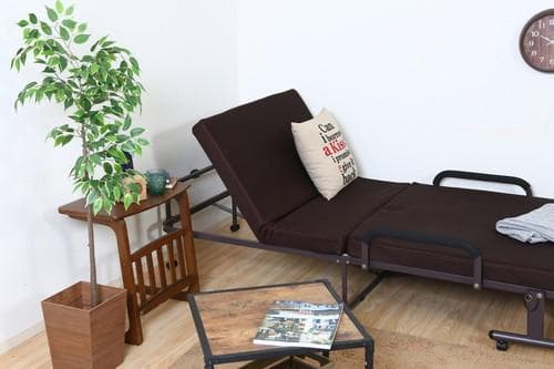 《新品・送料無料》低反発折たたみベッド　フリーロック４２段