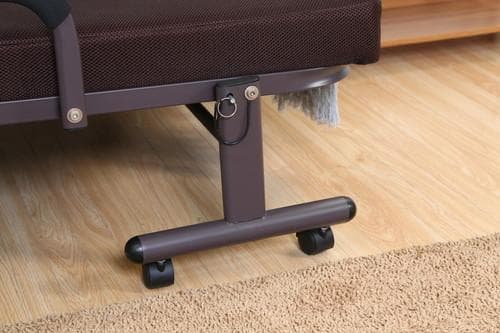 《新品・送料無料》低反発折たたみベッド　フリーロック４２段