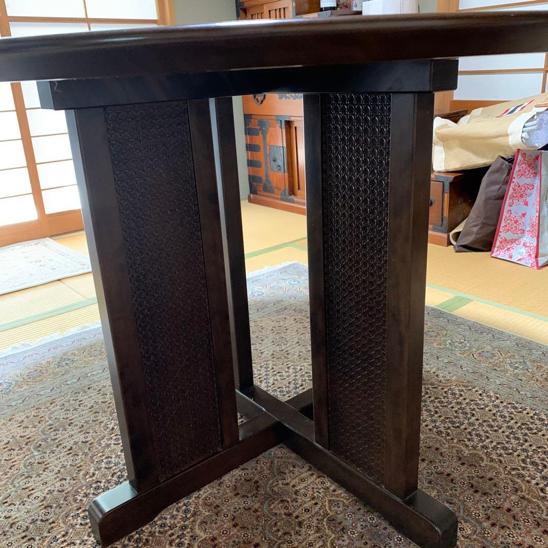 お値下げ！MORISHIGE モリシゲ　円形木製テーブル シンプルデザイン