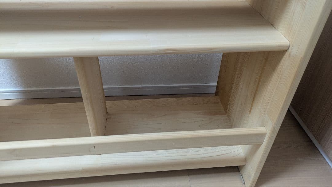 木遊舎 絵本棚 M800 無垢 中古 天然木 ナチュラル 絵本収納