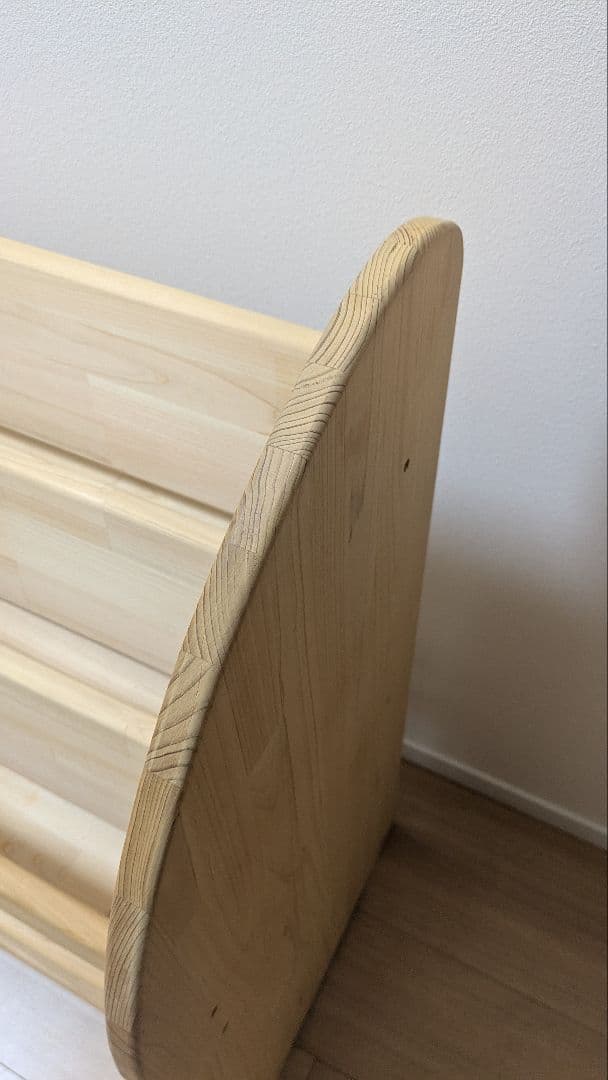 木遊舎 絵本棚 M800 無垢 中古 天然木 ナチュラル 絵本収納