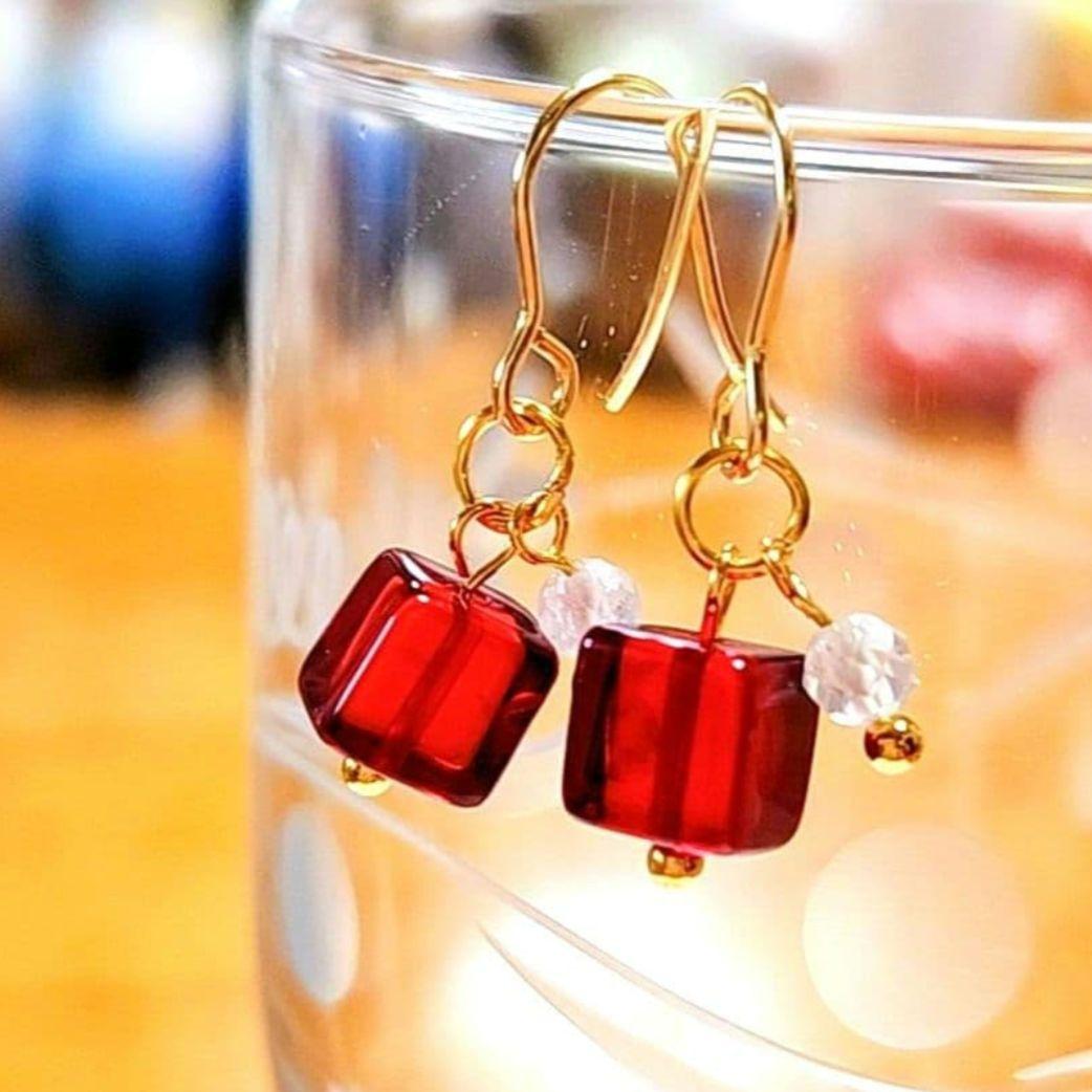 専用です☆猫さんとチェコビーズとオニキスのピアス　他13品