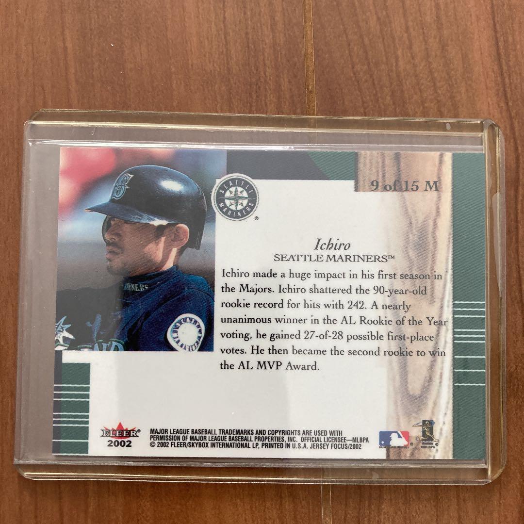 fleer focus ichiro/イチロー ジャージ プリント カード