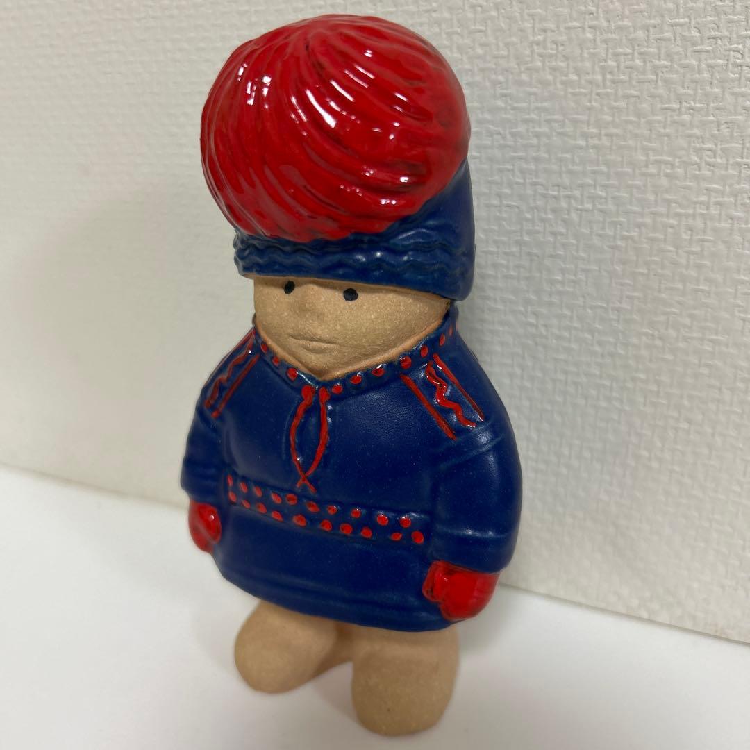 希少　レア　リサラーソン　世界の子どもたち　ニルス　置物　オブジェ